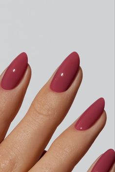 Modern Nails, Pink Nail, Oval Nails, Neutral Nails, Cute Acrylic Nails, Nails Nails