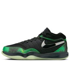 Nike Air Zoom GT Hustle x Victor Wembanyama 'Alien' FZ7310-900 Green Basketball Shoes With Boost Midsole For Streetwear, Green High-top Sneakers With Boost Midsole For Light Sports, Green Custom Sneakers With Boost Midsole For Sports, Green High-top Sneakers With Rubber Sole For Light Sports, Green Mid-top Sneakers With Boost Midsole, Green Sneakers With Abzorb Midsole For Streetwear, Green High-top Sneakers For Sports With Boost Midsole, Green Sneakers With Boost Midsole For Light Sports, Green High-top Sneakers With Boost Midsole For Sports