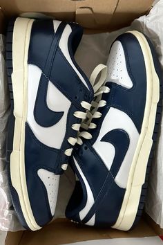 Navy Blue Nike Shoes, Navy Blue Aesthetic, Aesthetic Shoe, Nike Aesthetic, Aesthetic Sneakers, Navy Blue Sneakers, Navy Blue Shoes