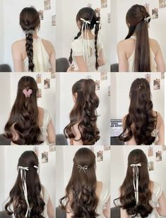 Cool Hair Designs, Hair Style Korea, Easy Hairstyles For Medium Hair, Hairstyles For Girls, Hairdo For Long Hair