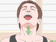 How to Tighten a Turkey Neck With Facial Yoga: 9 Steps Neck Excercise, Turkey Neck Exercises, Punkty Spustowe, Neck Yoga