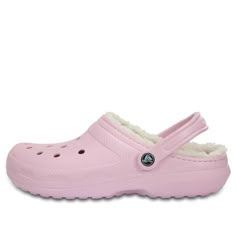 Crocs Classic Lined Pink Sandals Winter Crocs, Lined Crocs, Pink Crocs, Crocs Classic Clogs, All I Ever Wanted, Pink Sandals, Cute Nikes, Swag Shoes