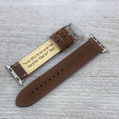 Monogrammed Vintage Leather Watch Band , Custom Hand Made Apple i-Watch Band, Free message engraving, Apple Watch Band, ANTIQUE Elegant Band Handmade, Top Grain leather, Hand stitching. It comes with adapters and the buckle. This listing is for handmade apple watch strap. Apple iWatch series 1, 2, 3 ,4 and 5, 6 & SE This strap is so cool, it'll make you buy the i-watch. Please pick your watch's diameter. 38mm 40mm 42mm or 44 mm. Four different color options for adapters (Silver, Black, Rose Rectangular Stainless Steel Watch Accessories For Gifts, Rectangular Stainless Steel Watch Band As Gift, Rectangular Stainless Steel Watch Bands As Gift, Silver Watch Accessories With Leather Strap For Gift, Silver Watch Bands With Leather Strap, Silver Leather Strap Watch Bands As Gift, Classic Adjustable Apple Watch Band As Gift, Engraved Rectangular Watch For Gift, Engraved Rectangular Watch As Gift