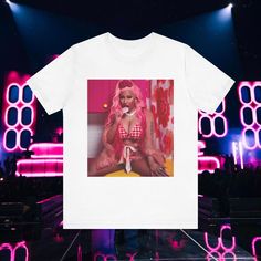 Nicki Minaj Shirt, Harajuku Barbie, Nicki Minaj Merch, Pinkfriday2 Merch, PF2, Red Ruby Da Sleeze, Concert Shirts, Nicki Minaj Shirt, Barb Red Pop Culture Top With Sublimation Print, Red Top With Sublimation Print In Pop Culture Style, Red Pop Culture T-shirt With Sublimation Print, Red T-shirt With Pop Culture Sublimation Print, Fitted Red T-shirt With Sublimation Print, Pink Pop Culture Tops For Summer, Red Pop Culture Top For Streetwear, Pop Culture Red Tops For Streetwear, Red Pop Culture Tops For Streetwear