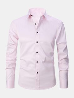 Material: 95%Polyester, 5%SpandexPackage included: 1*Shirt Fall Wedding Outdoor, Basic Long Sleeve Shirt, Slim Fit Shirts, Buttoned Shirt, Smart Casual Style, Mens Button Up, Basic Long Sleeve, Minimalistic Design, Slim Fit Shirt