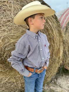 Boy's Cinch long sleeve button down shirt by Cinch Blue, Red and white checkered pattern 100% cotton S(6-8), M(10), L(12), XL(14) Casual Long Sleeve Shirt For Country Events, Red Checkered Shirt, Red And White Checkered, Dan Post, Red Checkered, Vests Mens, Checkered Shirt, Outerwear Vest, Boy Blue