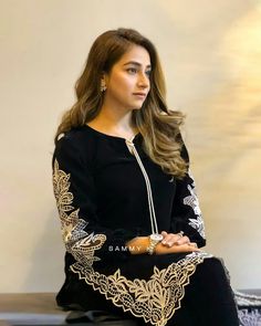 Cutwork Dresses Pakistani, Black Suit Embroidery Designs, Cutwork Dress, Organza Dresses, Embroidered Dresses, Embroidery Fashion Detail, Designer Outfit, Velvet Dress Designs, Neck Designs For Suits