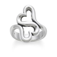 Check out Heart to Heart Ring from James Avery James Avery Heart Ring, Silver Heart Jewelry, James Avery Rings, Intertwined Hearts, Purity Ring, Heart Rings, James Avery Jewelry, Tooth Gem, Heart To Heart