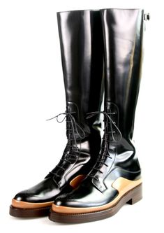 LUXURY PRADA RUNWAY BOOTS 1W054G BLACK POLISHED LEATHER US 9.5 EU 39,5 40 UK 6.5 | eBay Luxury Patent Leather Boots With Almond Toe, Designer Patent Leather Boots With Almond Toe, Luxury Patent Leather Boots With Leather Sole, Patent Leather Square Toe Boots With Leather Sole, Designer Patent Leather Boots With Reinforced Heel, Formal Patent Leather Boots With Rubber Sole, Classic Patent Leather Boots With Round Toe, Classic Patent Leather Boots With Almond Toe, Classic Patent Leather Almond Toe Boots