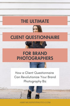 Transform your brand photography business by using a client questionnaire. This tool is crucial for personal branding photography, helping you understand your clients' needs deeply. Learn brand photography tips, streamline your photography workflow, and create images that resonate with your clients' brands. Perfect for those offering small business brand photography looking to grow their business strategically. Photography Questionnaire, Photography Workflow, Client Questionnaire, Photography Business Branding, Master Brand, Personal Branding Photography, Seo Strategies, Business Strategies, Client Management