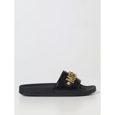 Spring/Summer 2023 Moschino Couture Flat Sandals Woman Black Size Type: It Sku: Gig-Ma28032g1gm11000 ~ Welcome To The Official Luosophy Poshmark Closet! Luosophy Is A Luxury Brand Reselling Company Founded In San Diego, Ca From 2016. All Our Products Are Imported From Italy And Sold In The Usa. We Do Our Best To Provide High Fashion, Luxury Items At Affordable Prices. We Guarantee All Our Products Are 100% Authentic. Shop With Us And You Will Forget About Shopping At Department Or Brand Name Sto Luxury Black Slides For Beach, Luxury Black Slides For The Beach, Luxury Black Beach Slides, Strappy Platform Heels, Silver Strappy Heels, Sandals Woman, Moschino Couture, Suede Slides, Crystal Sandals