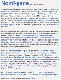 an article about non - gene is shown in this screenshot