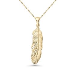 Soar to new heights of style with our exquisite gold-plated feather necklace. Each detailed barb and rachis is captured with stunning clarity, symbolizing freedom, lightness, and the spirit of the sky. This piece is a delicate yet powerful emblem, perfect for those who wish to embody the grace and freedom of a bird in flight. Whether stepping out for a casual day or dressing up for a night out, this feather pendant adds a touch of elegance and an air of sophistication to any outfit. Unique neckl Gold Necklace With Feathers For Gift, Gold Feather Necklace Perfect For Gifting, Feather Necklace Gift, Gold Necklace With Feathers As A Gift, Gold Feather Necklace For Gift, Silver Boho Jewelry, Delicate Silver Necklace, Peacock Feather Pendant, Feather Pendant Necklace