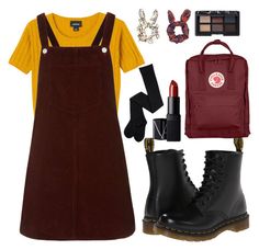 "Hipster Grunge School Days" by scstyle19 ❤ liked on Polyvore featuring Monki, Topshop, Dr. Martens, NARS Cosmetics and Fj�Ã¤llrÃ¤ven 90s Fall Outfits, Fall Outfits Polyvore, Diy Kostüm, Tokyo Street Fashion, Hipster Grunge, Look Retro