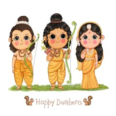 Cute Ram Ji Drawing, Ram Sita Illustration, Cute Ram Ji, Ramayan Painting, Ganesha Art Illustration, Happy Dusshera, Diwali Drawing, Good Over Evil, Happy Dussehra