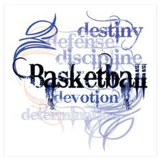 the word basketball written in different languages on a white background with black and blue swirls