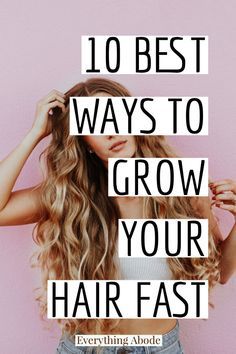 Ways To Grow Your Hair, Grow Your Hair Fast, Mixed Beauty, How To Grow Hair Faster, Home Tricks, Hairdo Ideas, Make Your Hair Grow Faster, How To Grow Hair, Thicker Stronger Hair