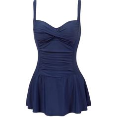 Shekini Womens Retro Tummy Control One Piece Swimsuit Swimdress Navy Blue L Nwt Fitted One-piece Tankini With Built-in Bra, Fitted One Piece Swimsuit With Built-in Bra For Pool, Fitted Blue One-piece For Poolside, Fitted Blue Swimwear With Built-in Bra, Navy One-piece Swimwear With Lined Body, Fitted Sleeveless Lined Tankini, Navy Swimwear For Swimming, Fitted One-piece Lined Tankini, Blue Ruched Swim Dress For The Beach