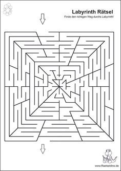 a maze with the words labrinth raisel and an arrow pointing to it