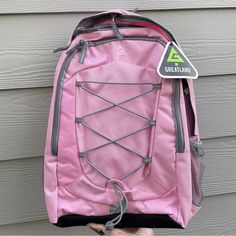 Brand New With Tag Some Mark But Like New Pink Standard Backpack For Hiking, Pink Outdoor Backpack With Adjustable Straps, Pink Backpack, North Face Backpack, North Face, Pink Ladies, Bag Lady, Like New, Backpacks