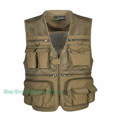 Men's Vest Tactical Summer Waistcoat Multi-pockets Sleeveless   Color:Black,Green and so on Size:L-5XL Material:Nylon       Payment 1. Payment must be made within 7 days of auction closing (Unpaid dispute will automatically open when item is not paid in 7 days). 2. PLEASE NOTE: SHIPPING&HANDING DOES NOT INCLUDE DUTIES, LOCATL TAXES OR ANY OTHER IMPORTATION FEES. 3. Please list your special requests (color, packages, value of declaration, etc.) in the EBAY NOTES SECTION when you make payment Ship Multi Pocket Vest, Safari Vest, Pocket Camera, Photographer Studio, Fishing Photography, Waistcoat Men, Fishing Vest, Outdoor Vest, Tactical Vest