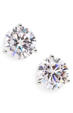 Free shipping and returns on 6ct tw Cubic Zirconia Earrings at Nordstrom.ca. Classically chic, handcrafted studs feature a sparkling faceted stone secured by a triple-pronged setting. Fall Wardrobe Basics, Rehearsal Dinner Outfits, Studs Gold, Fashion Jackson, Nordstrom Anniversary Sale, Cubic Zirconia Earrings, Zirconia Earrings, Keep Jewelry, Rehearsal Dinner