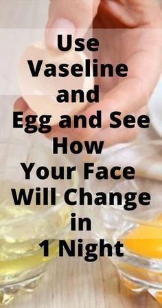 Use Vaseline and Egg and See How Your Face Will Change in 1 Night. It removed Wrinkles, Dark Spots, Pigmentation and get rid of uneven skin tone, hyperpigmen... Egg Mask, Regular Skin Care Routine, Green Tea Face, Best Skin Care Routine, Aging Cream, Anti Aging Tips, Best Moisturizer, Skin Discoloration