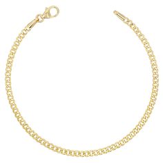 Our 14K Dainty Cuban Link Chain Bracelet is a must have staple for your layer refresh! Delicate, timeless and above all so on trend. Made from 2.3mm 14K gold links and assembled perfectly with a lobster lock closure. Wear it solo or pair it with a diamond solitaire bracelet or better yet a diamond tennis bracelet for a quick refresh on your wrist game. 


Link Size: 2.6mm x 3.2mm
Solid 14K Gold
Lobster Clasp Lock
Lifetime Guarantee
Made in Los Angeles Yellow Gold Charm Bracelet With Curb Link Chain, Yellow Gold Link Charm Bracelet With Curb Chain, Classic Chain Link Bracelet With Spring Ring Clasp, Classic Yellow Gold Charm Bracelet With Curb Chain, Classic Yellow Gold Charm Bracelet, Classic Yellow Gold Chain Link Charm Bracelet, Solitaire Bracelet, Small Bracelets, Wrist Game