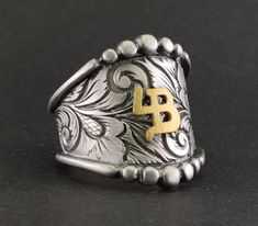 "Your custom solid sterling Silver ring will be made on your order, customize this Coat of Arms and your logo on this collection! A beautiful symbol that will fit your hands and style. perfect gift for anniversary, special dates and any date you can imagine can be Personalized. Different colors are silver, gold, rose gold. White gold and 24K gold options will never tarnish and last decades. Please contact me if you are interested in my jewelry. >ABOUT ME: I have 35 years of experience in making custom handmade silver and gold jewelry, including custom engraved Signet rings My childhood kind of allowed me to live among precious metals and gems pretty much I opened my workshop back in 1986 Never got bored of making Personalized gifts, birth flower rings, engagement rings with real diamonds F Adjustable Wide Band Engraved Ring, Custom Silver Engraved Ring, Custom Sterling Silver Engraved Ring, Custom Jewelry With Engraving Option, Custom Silver Engraved Ring For Collectors, Custom Silver Engraved Ring Collectible, Custom Silver Engraved Collectible Ring, Custom Engraved Silver Ring, Silver Band Ring Wedding