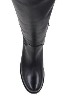 Take your look to sophisticated new heights with this knee-high boot shaped from smooth Italian leather. 1 1/4" heel 15 1/2" shaft; 13" calf circumference. Narrow calf Inset side-zip closure Leather upper, lining and sole Made in Italy Walker Shoes, Platform Slippers, Maternity Shops, Designer Clothes For Men, Modern Outfits, Kids Sneakers, Toddler Girl Outfits, Autumn Fashion Women, Womens Fall