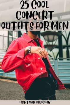 concert outfits for men