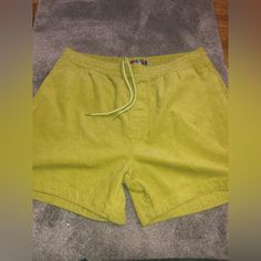 Brand New Without Tags Size Xl Summer Green Corduroy Bottoms, Green Corduroy Bottoms For Summer, Green Corduroy Summer Bottoms, Urban Outfitters Relaxed Fit Green Bottoms, Green Relaxed Fit Bottoms From Urban Outfitters, Urban Outfitters Relaxed Fit Shorts With Pockets, Urban Outfitters Green Cotton Bottoms, Urban Outfitters Cotton Shorts With Pockets, Urban Outfitters Green Casual Shorts