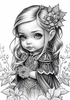 Detailed Coloring Pages, Cars Coloring Pages, Fairy Coloring Pages, Princess Coloring Pages, Fairy Coloring, Cat Coloring Page, Princess Coloring