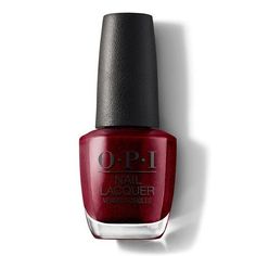 OPI Nail Lacquer Nail Polish Classic Reds/ Oranges - ikatehouse Nails With Orange, Bright Orange Nails, Malaga Wine, Opi Red, Orange Nail Polish, Orange Nail, Red Fall, Red Nail Polish, Red Nail