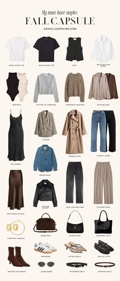 I'm sharing my Fall wardrobe staples for 2024 that I'll be wearing on repeat all season. fall capsule wardrobe, fall outfit, fall outfits, fall style, fall fashion, fall 2024, fall outfits 2024, fall look, fall outfit inspo, fall outfit inspiration, fall wardrobe essentials, fall wardrobe essential, fall wardrobe basics, fall basics, fall essentials, fall closet basic, fall closet basics, fall closet essential, fall closet essentials, staple jeans, staple denim, fall jeans, leopard print Casual Fall Business Outfits, Basics For Fall Wardrobe, It Girl Capsule Wardrobe, Closet Staple Pieces, Outfit Inspo Capsule Wardrobe, Fall Effortless Outfits, Shein Outfit Idea For Winter, High End Capsule Wardrobe, Minimal Fall Wardrobe