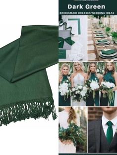 - Ready to ship same or next business day. Arrives approximately 3-4 business days (U.S. only) - Size: 28'' x 70'' - Your choice of color. Choose Emerald Green (pictured) or any of our elegant 20+ colors we have in stock. - Material: 70% Pashmina & 30% Silk (super soft and warm) - Initial size: 1 inch - Initial Material: Silver Rhinestone OCCASION: Classic style never ends, this scarf can be worn for a variety of ways any way you would want. Stay warm with this shawl during autumn and winter Forest Green Bridesmaid, Red Scarf Winter, Dark Green Bridesmaid Dress, Green Shawl, Wedding Scarf, Bridesmaid Shawl, Shawl Wedding, Bridal Cover Up, Green Pictures