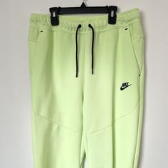 Nike Tech Fleece Joggers Green. Occasion: Activewear Size:M Color:Green Model:Cu4495-303 Style:Jogger Fabric Type:Fleece Product Line:Nike Tech Fleece Green Athleisure Joggers For Winter, Winter Sports Green Joggers, Green Winter Sports Joggers, Nike Green Athleisure Sweatpants, Green Nike Sweatpants Athleisure, Nike Green Athleisure Joggers, Nike Green Sweatpants For Loungewear, Nike Green Sporty Sweatpants, Green Nike Activewear For Jogging