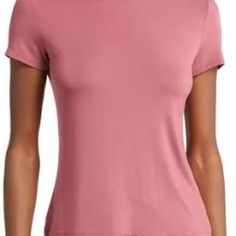 Stretch-Enhanced Modal Makes This Short-Sleeve T-Shirt A Workout Favorite That Holds Its Shape For A Coffee Date Afterwards. 22 1/2" Length (Size Medium) Crewneck Short Sleeves 93% Modal, 7% Elastane Machine Wash, Tumble Dry Pink Fitted Crew Neck Short Sleeve Top, Pink Fitted Short Sleeve Crew Neck Top, Fitted Pink Short Sleeve Crew Neck Top, Alo Yoga Fitted Solid Color Tops, Alo Yoga Fitted Casual Tops, Casual Solid Color Tops By Alo Yoga, Fitted Alo Yoga Tops, Fitted Solid Color Alo Yoga Tops, Spring Fitted Alo Yoga Tops