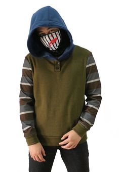 PRICES MAY VARY. 100%Cotton Pullover/Rib Cuff Including:One Hoodie+One Mask Handmade Hoodies Casual Halloween Cosplay Hoodie, Cosplay Sweatshirt With Drawstring Hood For Fall, Fall Cosplay Sweatshirt With Drawstring Hood, Halloween Cosplay Long Sleeve Sweatshirt, Fall Cosplay Hoodie Sweatshirt, Casual Fleece Hoodie For Cosplay, Casual Drawstring Hood Sweatshirt For Cosplay, Casual Hoodie For Fall Cosplay, Casual Fall Hoodie For Cosplay