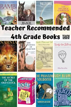 books with the title teacher recommended 4th grade books