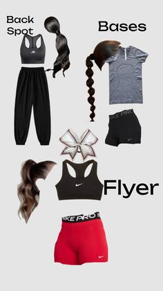 Cute Cheer Outfits, Cheer Outfits For Practice, Outfits For Practice, Cheer Bag, Cheer Practice, Emma Style, Clothing Design Sketches, Volleyball Outfits