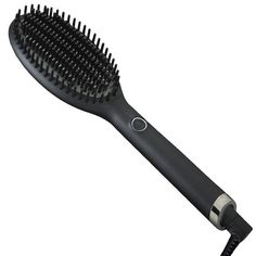 Featuring Ceramic Technology with ionisers, the Glide Hot Brush from GHD tames hair and minimizes frizz quickly and effortlessly. features Ceramic Technology with Ionizer to reduce frizz 185 ºC temperature  Professional length cable (2.7 m) Pearl ceramic bristles  25-sec heat up-time Automatic sleep mode after 60 minutes of non-use 2 year warranty Pearl Ceramic, Hot Brush, Wella Illumina, Brazilian Bond Builder, Colour Touch Wella, Velcro Rollers, Punky Color, Nail Tek, Hot Rollers Hair