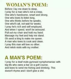 a poem written in green and white with the words woman's poem on it