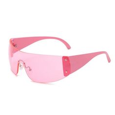 Hot Pink Gradient Tint Lens Wrap Around Y2k Futuristic Women Shield Sunglasses High Quality Super Light Materials: This 2000s Fashion Sunglasses Is Made Of High-Quality Pc Lenses, Reinforced Metal Hinges, Lightweight Frames, Loose And Fit Nicely On The Face. All Details Ensure Long Lasting Wear And Comfort! Uv400 Protection: 100% Uv400 Eye Protection Effectively Filters & Blocks Glares. Protecting Your Eyes Against Uv Damage When You Go Out, Restore True Color, Eliminate Reflected Light To Keep Pink Plastic Shield Sunglasses For Beach, Modern Shield Sunglasses For Summer Streetwear, Pink Shield Sunglasses With Uva Protection For Beach, Summer Mirrored Sunglasses For Streetwear, Retro Shield Sunglasses For Summer Streetwear, Summer Streetwear Sunglasses With Mirrored Lenses, Pink Plastic Shield Sunglasses For Summer, Spring Uv Protection Sunglasses For Streetwear, Summer Gradient Lenses Sunglasses For Streetwear