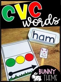 the cvc words ham game is shown