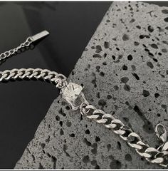 Type: AccessoriesMaterial: Titanium steel,zirconBracelet length: 16cm ( 6.3 inches )Extension chain: 5cm ( 2.0 inches ) Silver Chain Link Bracelet In Alloy, Silver Chain Link Alloy Bracelet, Silver Alloy Chain Link Bracelets, Elegant Silver Cuban Link Bracelet, Tarnish Resistant, Silver Stainless Steel Cuban Link Bracelet With Adjustable Chain, Elegant Cuban Link Bracelet With Silver Chain, Elegant Silver Chain Cuban Link Bracelet, Elegant Silver Cuban Link Metal Bracelet, Metal Cuban Link Chain Bracelet As Gift