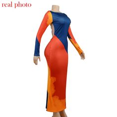 Sexy Backless Maxi Dress Fashion Print Long Sleeve Bodycon Party Dress – Ingvn Dress Beach Outfit, Bodycon Party Dress, Backless Maxi Dress, Backless Maxi Dresses, Bodycon Dress Parties, Summer Evening, Style Maxi Dress, Long Sleeve Bodycon, Beach Dresses