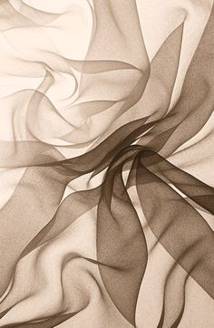 an abstract photo with black and white lines on the fabric, as if it were blowing in the wind