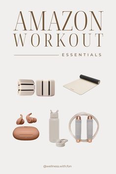 Amazon workout essentials Workout Essentials Aesthetic, Fitness Equipment Aesthetic, Workout Must Haves For Women, Amazon Gym Finds, Amazon Workout Must Haves, Pilates Must Haves, Pilates Bag Essentials, Amazon Fitness Must Haves, Workout Equipment Aesthetic