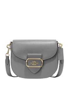 Refined pebble leather, smooth leather and suedeInside multifunction pocketsSnap closure, fabric liningOutside open pocketDetachable strap with 22" drop for shoulder or crossbody wear7 3/4" (L) x 6 3/4" (H) x 2 3/4" (W)Style No. CF316Color: Granite Purse Aesthetic, Lady Dior Handbag, Expensive Bag, Luxury Bags Collection, Cute Handbags, Fancy Bags, Saddle Bag, Womens Purses, Stylish Bag